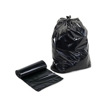 600 Adet 60 Rulo Jumbo Boy Çöp Poşeti 80x110 Cm 60 Rulo Siyah Çöp Torbası