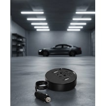 Mey İthalat Şık Tasarımlı Araç İçi Power Converter Dayanıklı Ve Güçlü