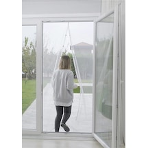 Mıknatıslı Kapı Sinekliği 105x210 Cm Raptiye Ve Cırt Bant 105 X 210 Mıknatıslı Tül