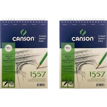 Canson 1557 Eskiz Defteri 120Gr. 40 Yaprak. A5 2'Li