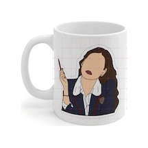 Elite Lucrecia Baskılı Kupa Bardak Beyaz