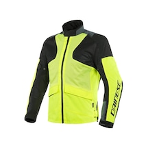 Dainese Air Tourer Tex Fluo Motosiklet Montu Sarı - Siyah