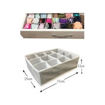 Büro Ev Ofis Düzeni İçin 12 Bölmeli Pratik Bölmeli Çekmece Organizer Diğer