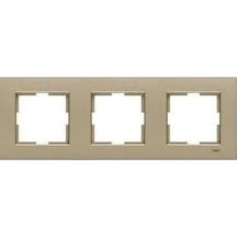 Viko Novella Bronz Üçlü Çerçeve - 92190623