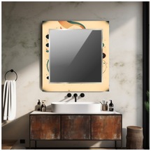 Lunavisore Dekorarif Kare Ayna 80 X 80 Model:500