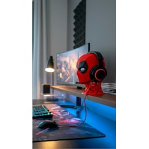 Sincara Home Deadpool Kulaklık Standı Kırmızı