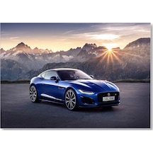 Cakasepetim Jaguar F Type R Coupe Ahşap Mdf Tablo
