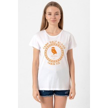 Camp Half Blood Athena Beyaz Kadın Bisikletyaka Tshirt Beyaz