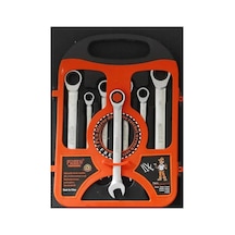 7 Parça Cırcır Anahtar Seti Cırcır Set 8 19 Mm