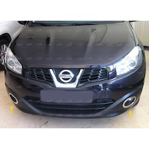 Nissan Qashqai Krom Sis Çerçevesi 2010-2014 Paslanmaz Çelik