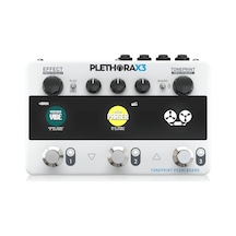 Tc Electronıc Plethora X3 127'ye Kadar Tahta, 3 Pedal Yuvası, En