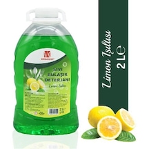 Worldchem Limon Işıltısı Sıvı Bulaşık Deterjanı Yeşil 2 L