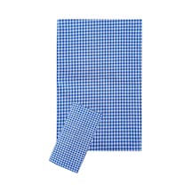 Zefir Desen Sofra Bezi Masa Örtüsü 170 X 170 Cm Mavi Çok Renkli