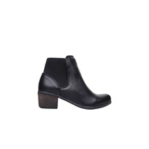 Bueno Shoes 01WP5600 Siyah Deri Kadın Topuklu Bot