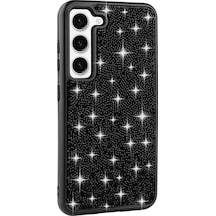 Galaxy S23 Uyumlu Parlak Taşlı Tasarım Pırlanta Klfs Kılıf-siyah Siyah Galaxy S23 Uyumlu Parlak Taşlı Tasarım Pırlanta Klfs Kılıf-siyah Siyah