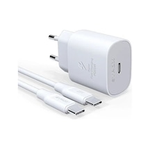 Xiaomi Mi 10t Pro Uyumlu Şarj Aleti Pd25w Hızlı Şarj Adaptörü Type-c Çıkışlı +type-c To Type-c Kablo