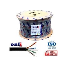 Oncab 24 Awg Cca-eco Cca-pe 305 Metre Cat6 Dış Ortam Kablo