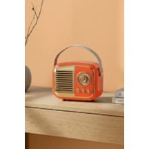 Mikado Echoes Turuncu Usb+tf Kart+bluetooth Destekli Klasik Retro Müzik Kutusu
