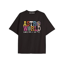 Kalic Studio Unisex Travis Scott Astroworld Tshirt Siyah-23