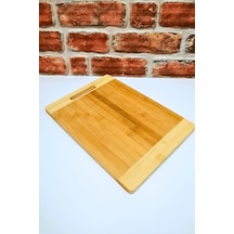 Bambu Mini Boy Kesme Tahtası 20 Cm X 30 Cm Kahverengi