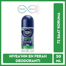 Men Fresh Sensation Roll On Deodorant 50 Ml,72 Saat Anti-perspirant Koruma Ve Men Erkek Roll On Deodorant Deep Dimension 72 Saat Anti-perspirant Koruma 50 Ml