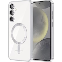 Newface Samsung Galaxy S23 Kılıf Kross Magneticsafe Kapak - Titan Gri