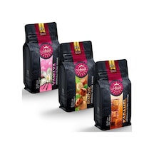 Anisah Fındık Vaniya Karamel Aromalı Filtre Kahve Set 3 x 250 G