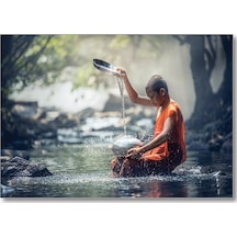 Cakasepetim Buddhist Çocuk Ahşap Mdf Tablo