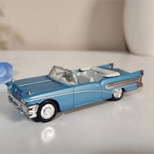 1:43 Ölçekli Lisanslı Metal Retro Amerikan Arabaları - 1958 Buick Cruiser - 10 Cm