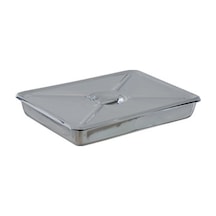 Medikaltec Metal Kapaksız Küvet 30 Lık Paslanmaz Çelik