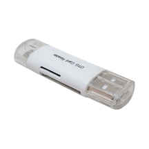 Powermaster Usb To Micro Usb + Kart Okuyucu Otg Çevirici