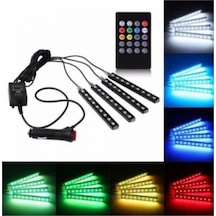 Ayak Altı Led Sese Duyarlı Kumandalı