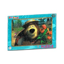 Maşa Ile Koca Ayı Frame Puzzle/Yapboz (48 Parça)