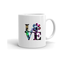 Love Ped Baskılı Seramik Beyaz Kupa