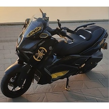 Yamaha Logo Sticker Stiker Seti 2 Adet Reflektif Xmax-nmax Sarı Renk Sarı