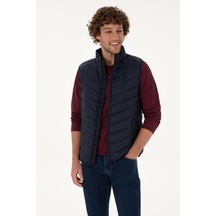 U.s. Polo Assn. Slim Fit Erkek Yelek 2246365 Lacivert