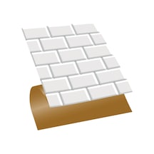Tink Kendinden Yapışkanlı Metro Desenli Pvc Karo 30x30 Cm