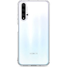 Huawei Nova 5t Şeffaf Kılıf Köşelerde Darbelere Karşı Ultra Kalınlık Antishock