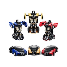 Robot Çek Bırak Araba - Kendinden Robota Dönüşebilen Araba - 1 Adet Diğer
