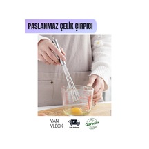 Uzayabilen Paslanmaz Çelik Misket Çırpıcı 8 Misketli Uzayabilen Çırpma Aparatı Metalik Gri