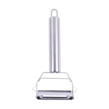 Ev Tipi Çok Fonksiyonlu Meyve Sebze Soyucu Bıçak - Gümüş Renk Gümüş