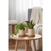 Pair İkili Saksı Seti