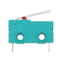 Koodmax 5 Adet Limit Anahtarı Basmalı Düğme Anahtarı Kw4-3z-3 Mikro Limit Sensörü 2pin 5a 250v