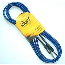 Cort Ca525bl Noisless Enstrüman Kablosu Gürültüsüz Gitar Kablosu - 5m / Şeffaf Mavi