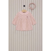 U.S. Polo Assn. Kız Bebek 2lı Takım - Toz Pembe Toz Pembe