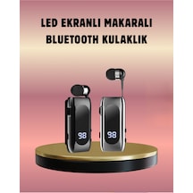 Dijital Göstergeli Bluetooth Kulaklık Klipsli Ve Şık Tasarım - Diğer