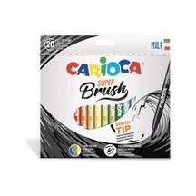 Carioca Super Brush Keçeli Boya Kalemi 20li 42968
