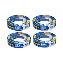4 Adet Scotchblue Mavi Maskeleme Boya Cila Pasta Bandı Mavi Bant