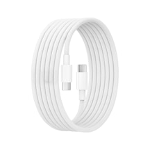 Type C-c, Örgülü 2 Metre, Güçlendirilmiş Boyun, 60watt Pd Hızlı Şarj & Data Kablosu, Apple Uyumlu iPhone Standart