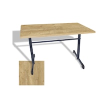 Halley Mutfak Masası 80x120 Esb Werzalit, Wermodin Ve Allzalit Tabla - Avalon Pine Çok Renkli
